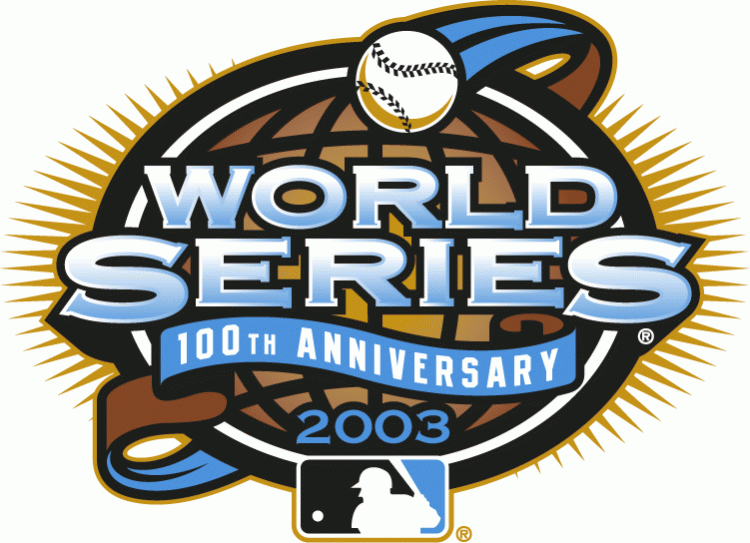 MLB World Series 2003 Primary Logo iron on transfers for T-shirts
